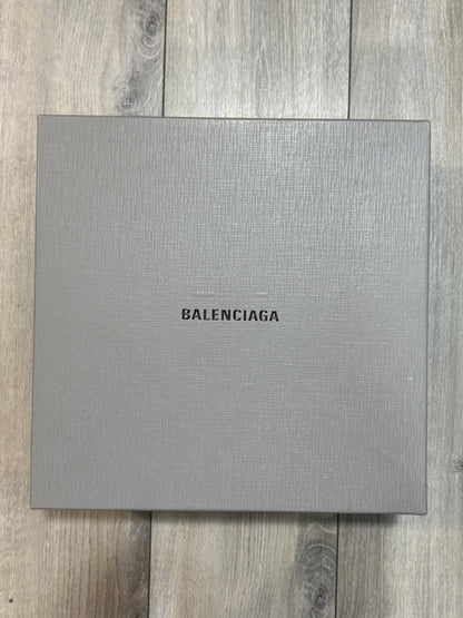 Balenciaga Distressed Canvas Strike Boots