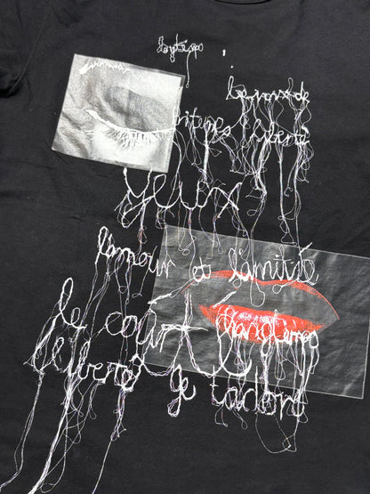 Jean Paul Gaultier SS02 Eye and Lips Shirt