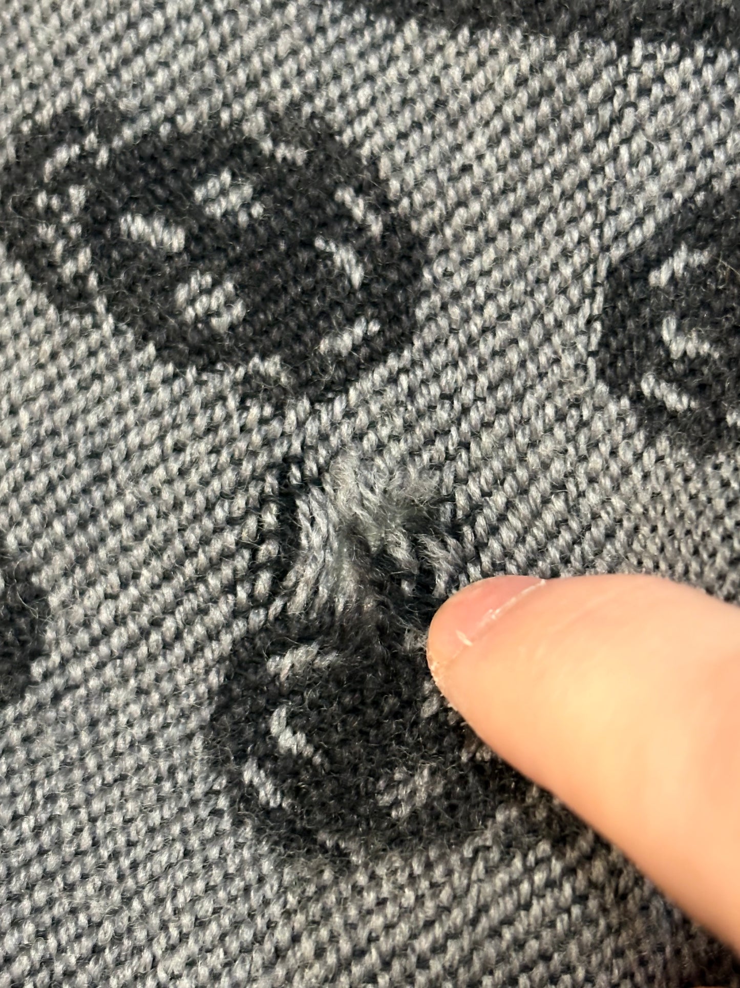 Alexander McQueen Doubled Sided Skull Scarf