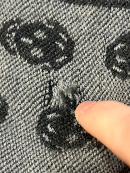 Alexander McQueen Doubled Sided Skull Scarf
