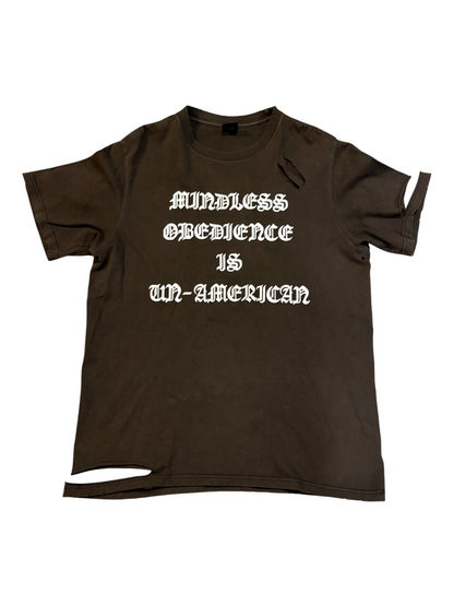 Number (N)ine AW04 Mindless Obedience Shirt