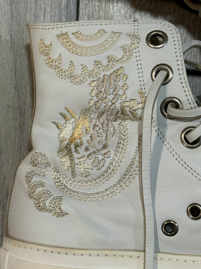 Gucci Dragon Embroidered Shoes