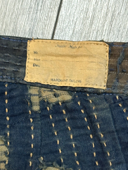 Kapital Boro Patchwork Shorts