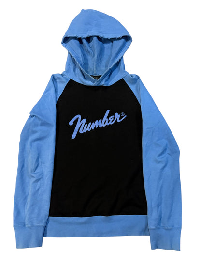 Number (N)ine AW05 Blue Fender Hoodie