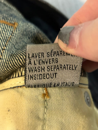 Dior Homme AW06 Cummerbunds Denim