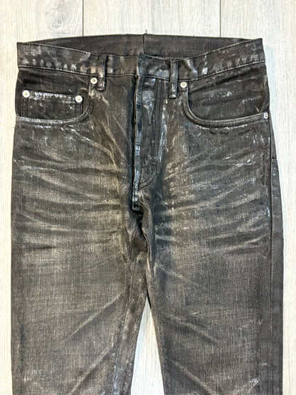 Dior Homme AW04 VOTC Black Luster Denim