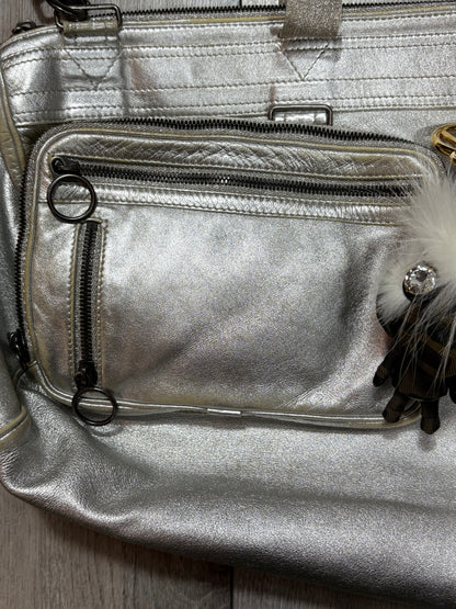 Dior Homme SS07 Silver Glitter Deville Duffle Bag