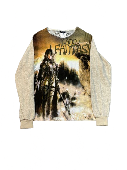 Dolce & Gabbana 90s Land of Fantasy Floral Long Sleeve