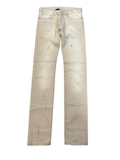 Dior Homme SS10 Paint Splatter Denim