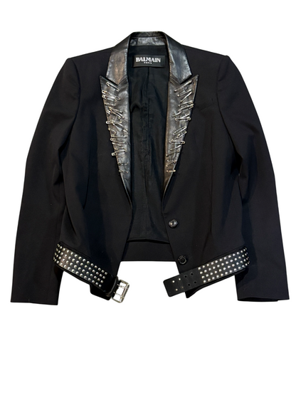 Balmain SS11 Safety Pin Blazer