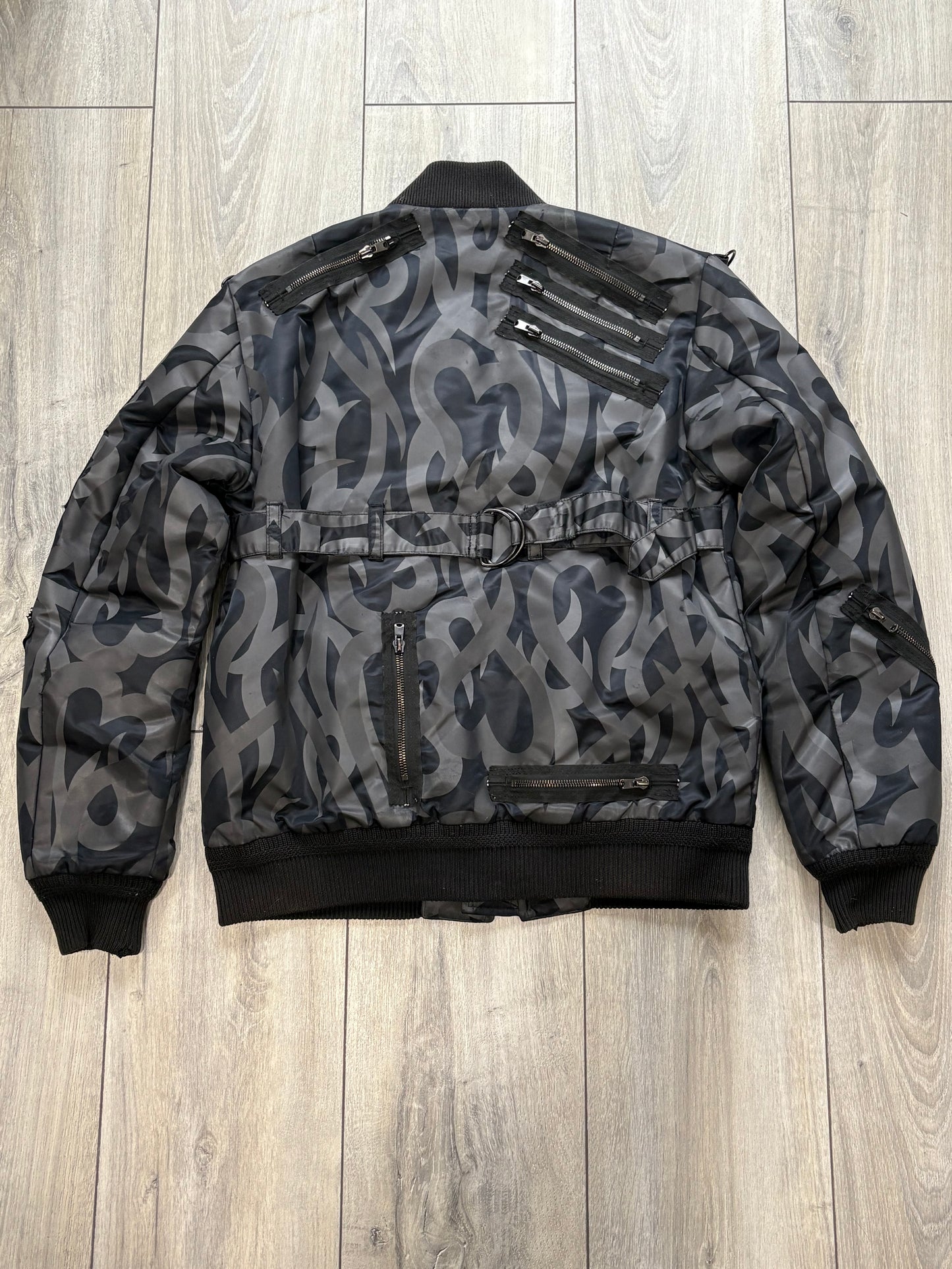 Number (N)ine AW04 Black Tribal Bomber