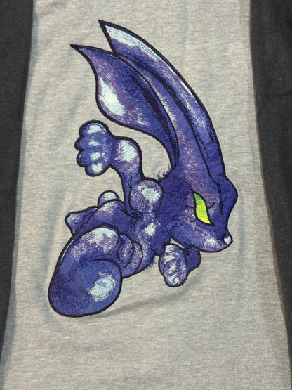 Beauty:Beast AW98 Dark Knight Hyper Overdrive Raglan Hoodie