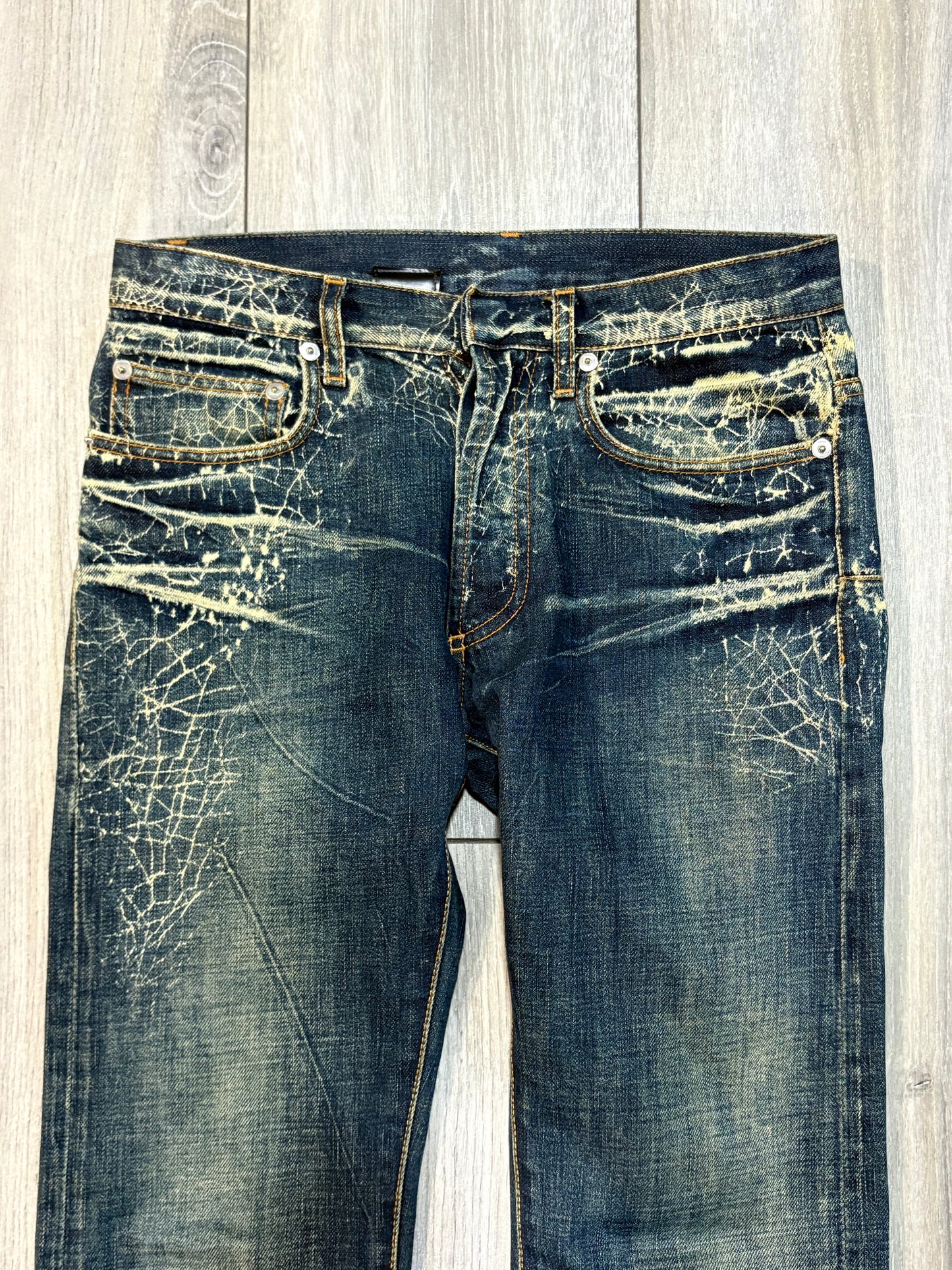 Dior Homme SS07 Spider Web Denim