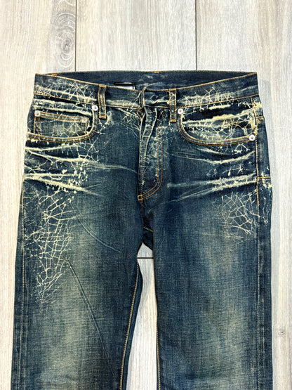 Dior Homme SS07 Spider Web Denim