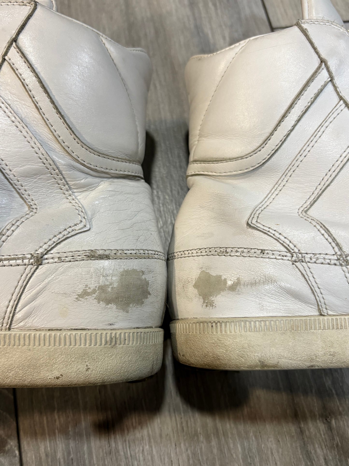 Dior Homme SS04 White Strip Sneakers