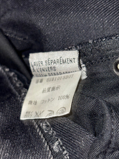 Dior Homme AW06 Black Cummerbunds