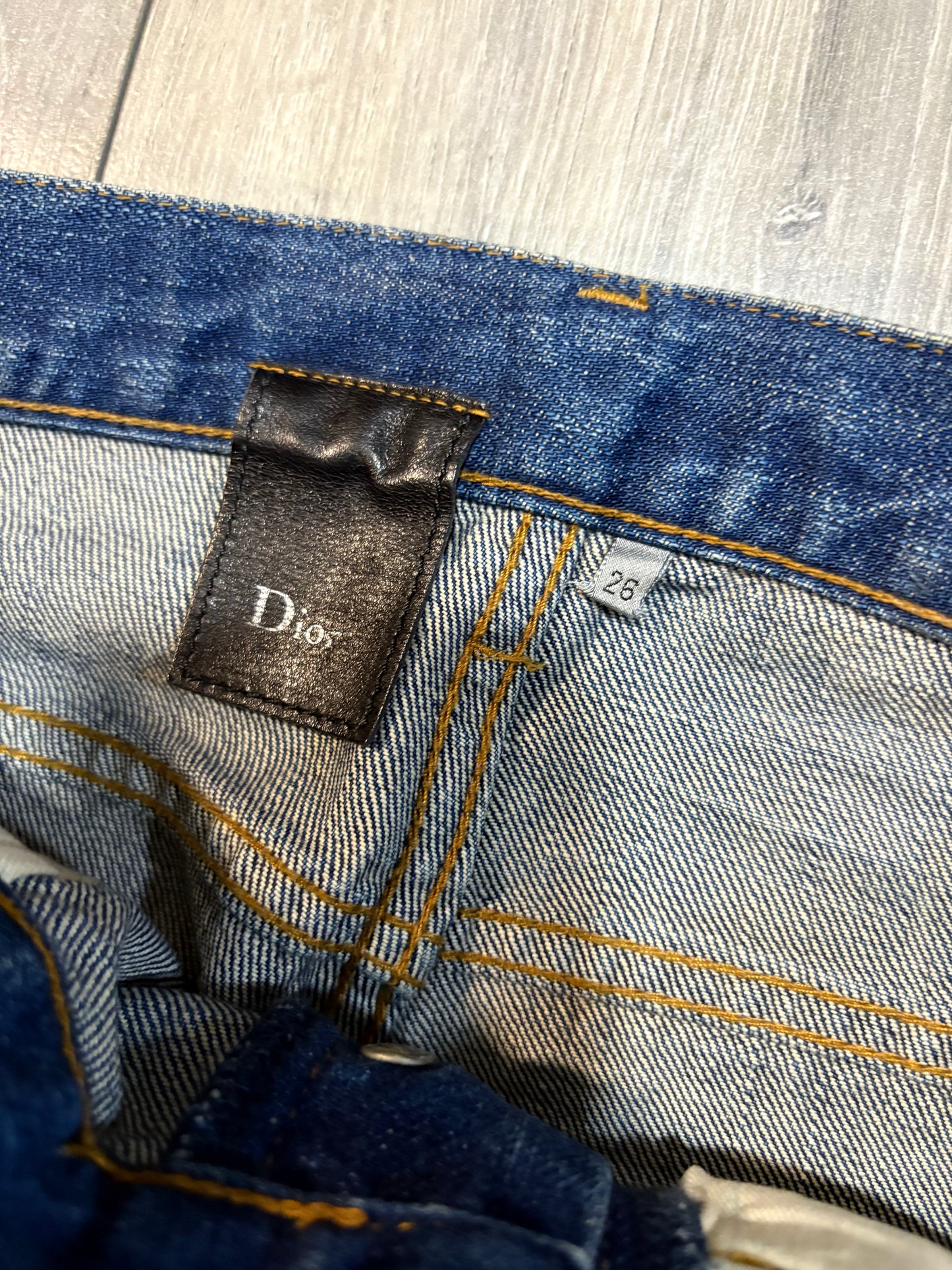 Dior Homme SS07 Blue Luster Denim