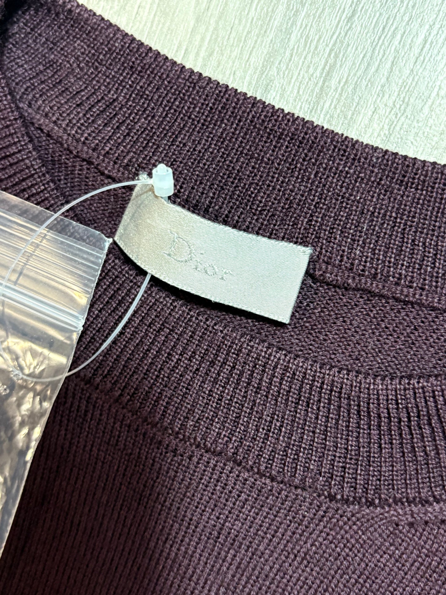 Dior Homme AW08 Rouge Broken Heart Sweater