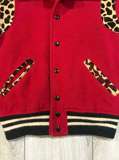 Saint Laurent Paris FW14 Leopard Teddy Jacket
