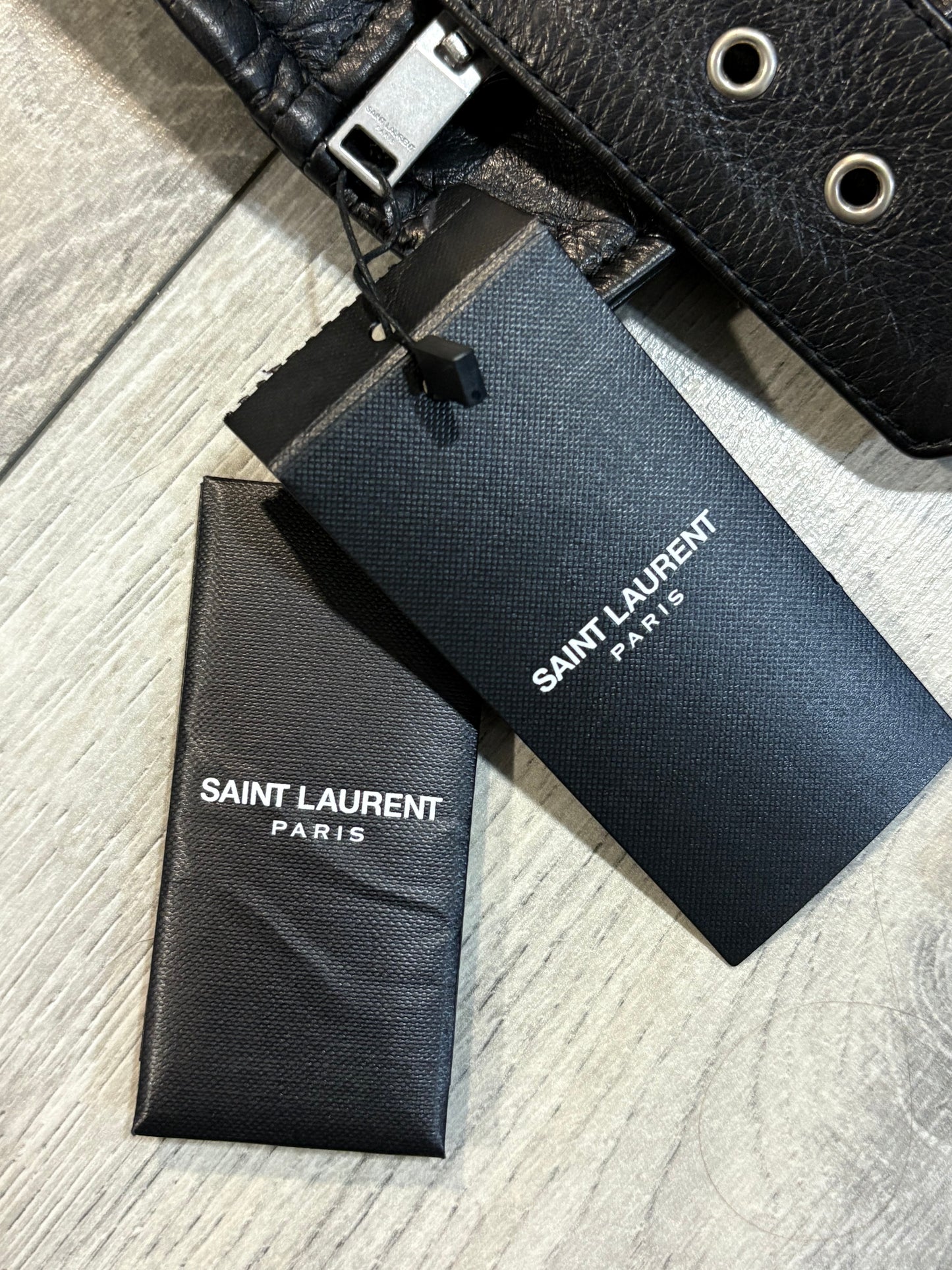 Saint Laurent Pairs AW16 Palladium Studded Leather Jacket