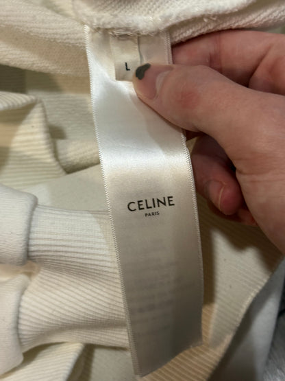 Celine AW21 Teen Knight Poem Hoodie