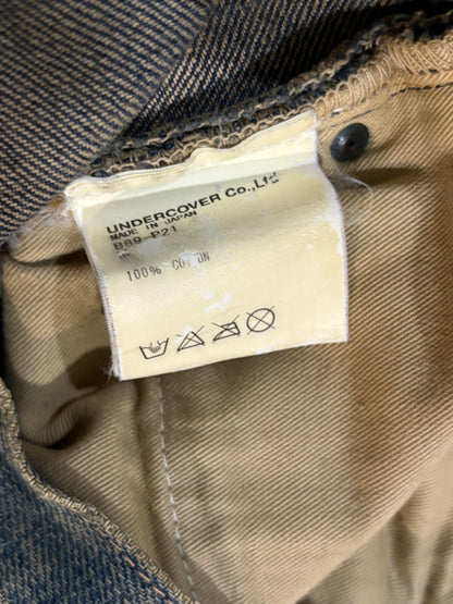 Undercover AW04 Red Yarn Denim