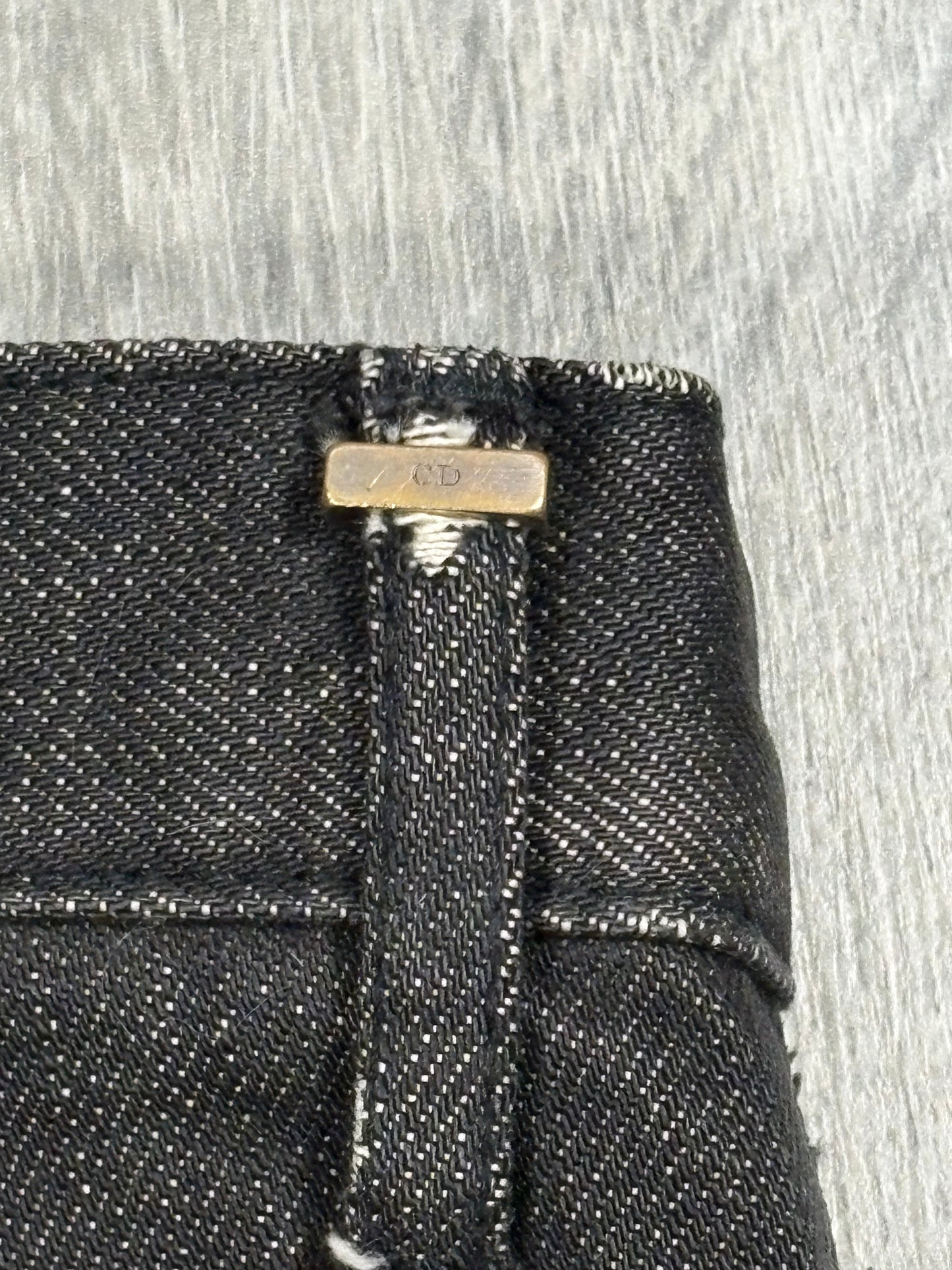 Dior Homme SS03 ‘Follow Me’ Claw Mark Denim