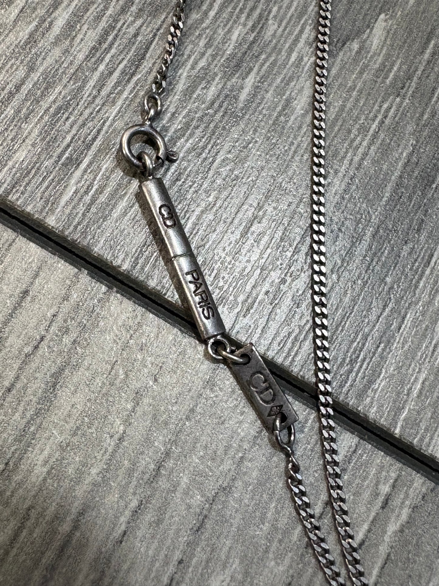 Dior Homme SS05 Microphone Stand .925 Silver Necklace