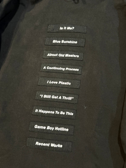 Raf Simons SS18 Poem Patch Hoodie