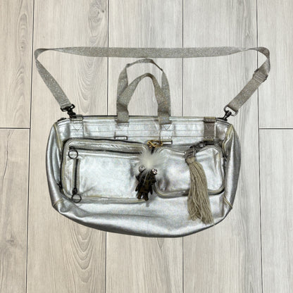 Dior Homme SS07 Silver Glitter Deville Duffle Bag