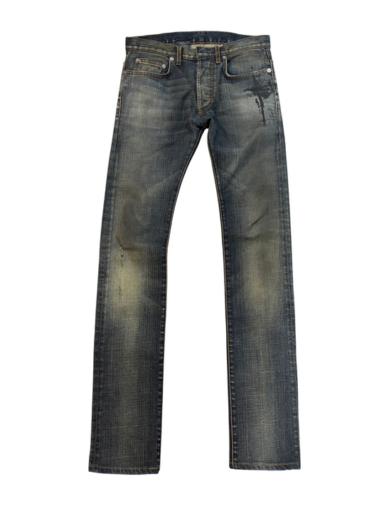 Dior Homme AW09 Basquiat Mudwash Denim