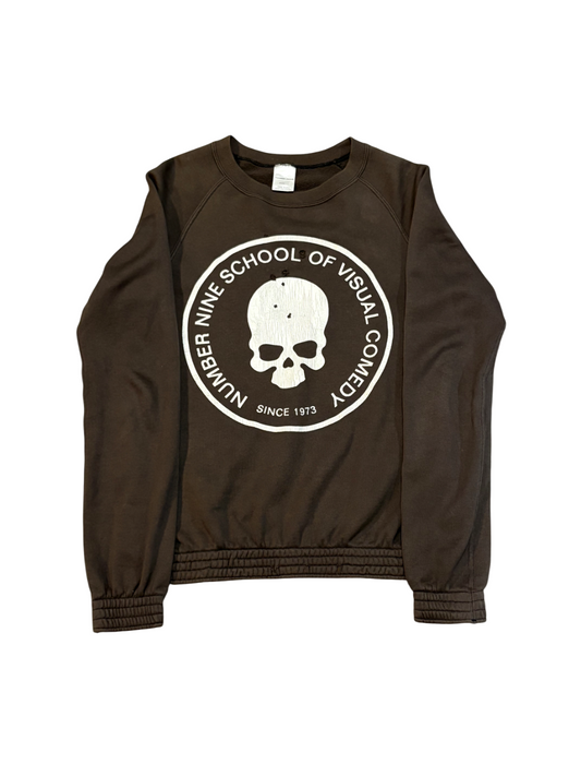 Number (N)one SS01 School of visual comedy sweater