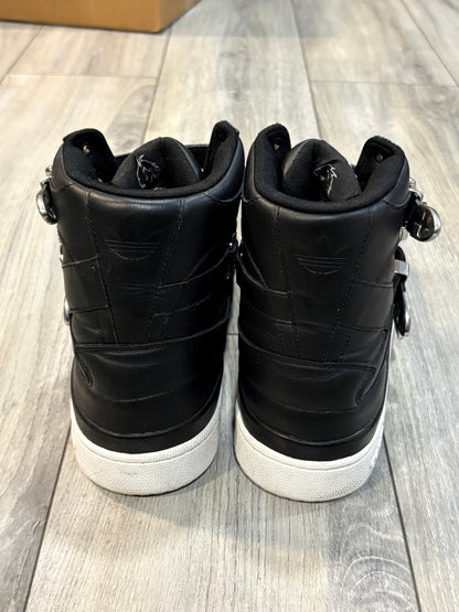 Jermey Scott X Adidas JS Forum Silver Buckle Hi Tops