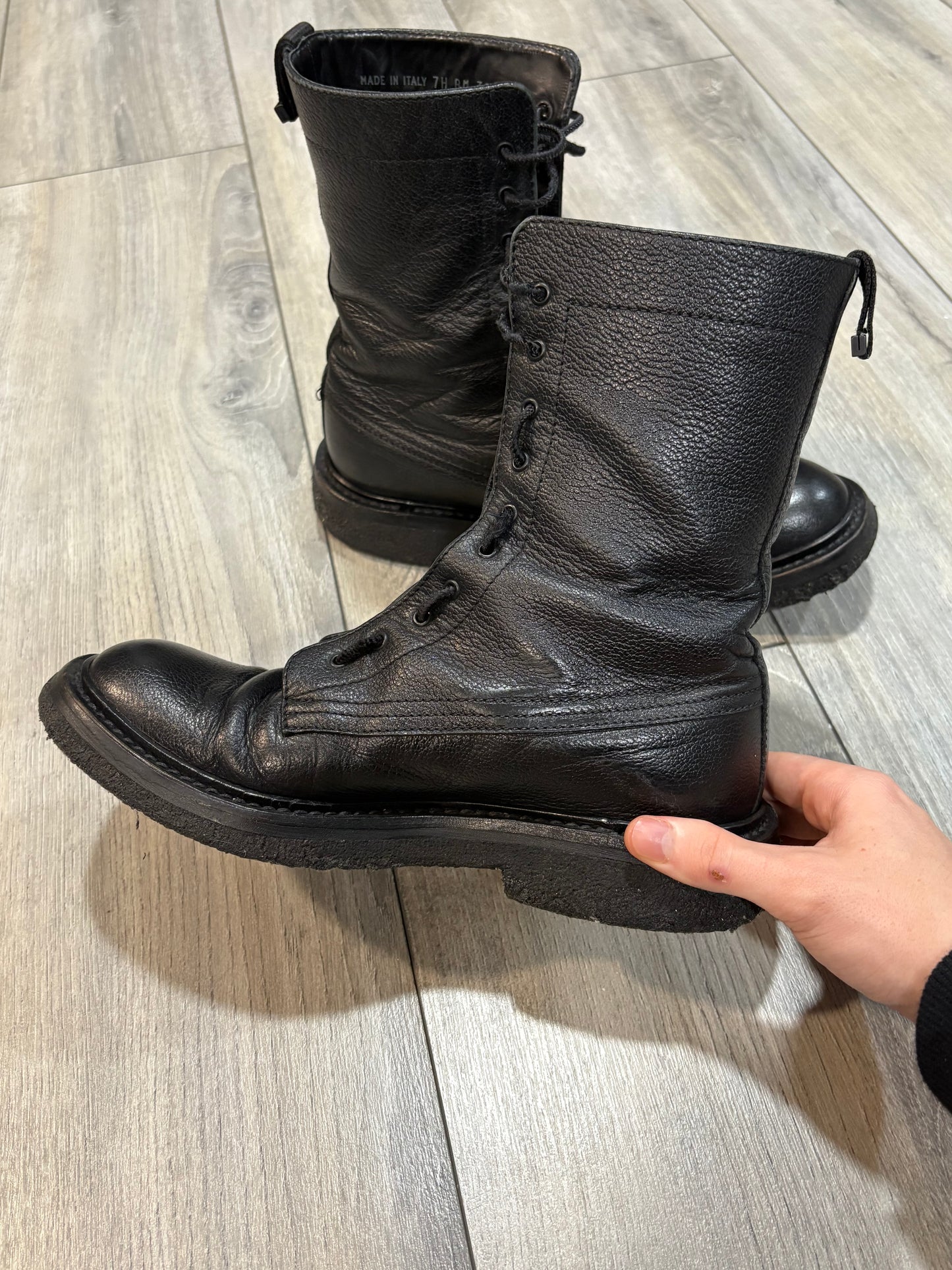 Dior Homme AW07 Navigate Combat Boots