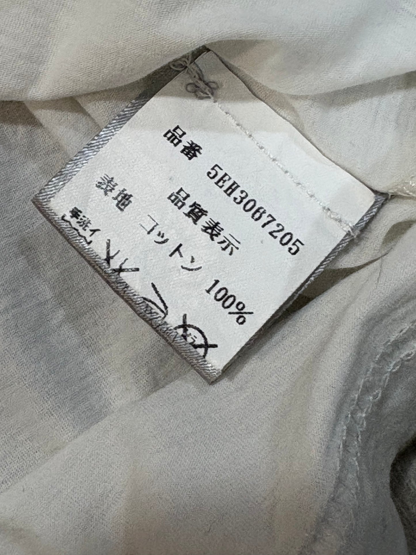 Dior Homme SS05 Speaker Face Shirt