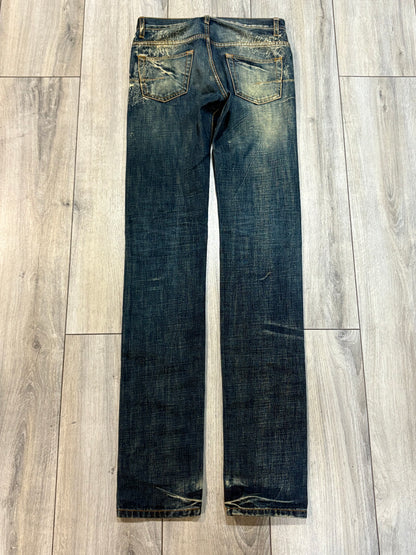 Dior Homme SS07 Spider Web Denim