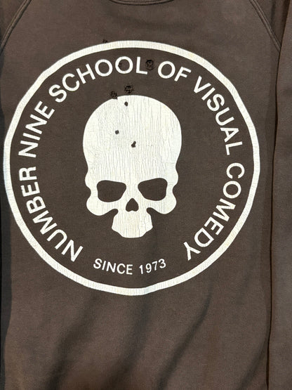 Number (N)one SS01 School of visual comedy sweater