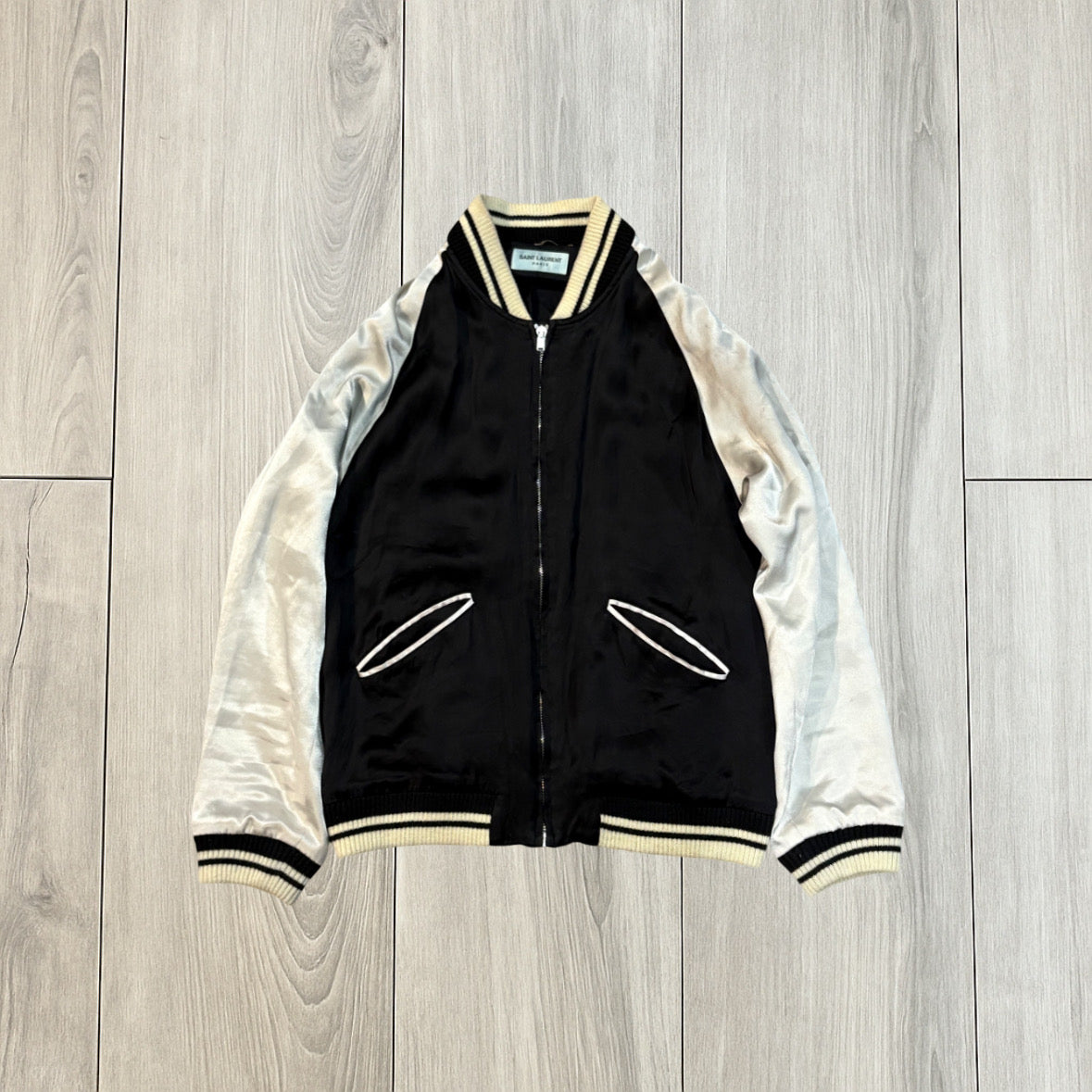 Saint Laurent Paris SS14 Blood Luster Souvenir Jacket