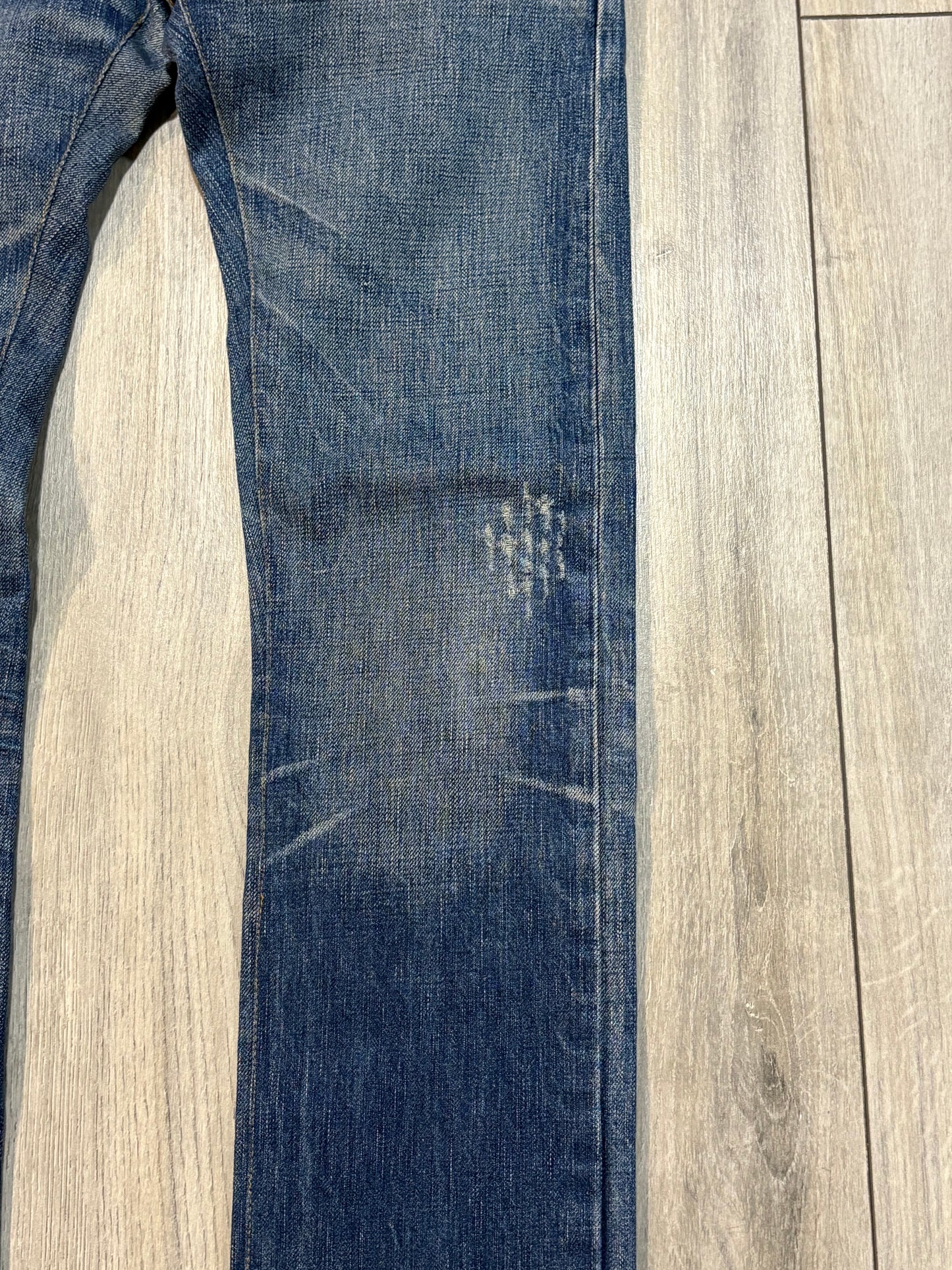 Dior Homme AW05 Rust Clawmark Denim
