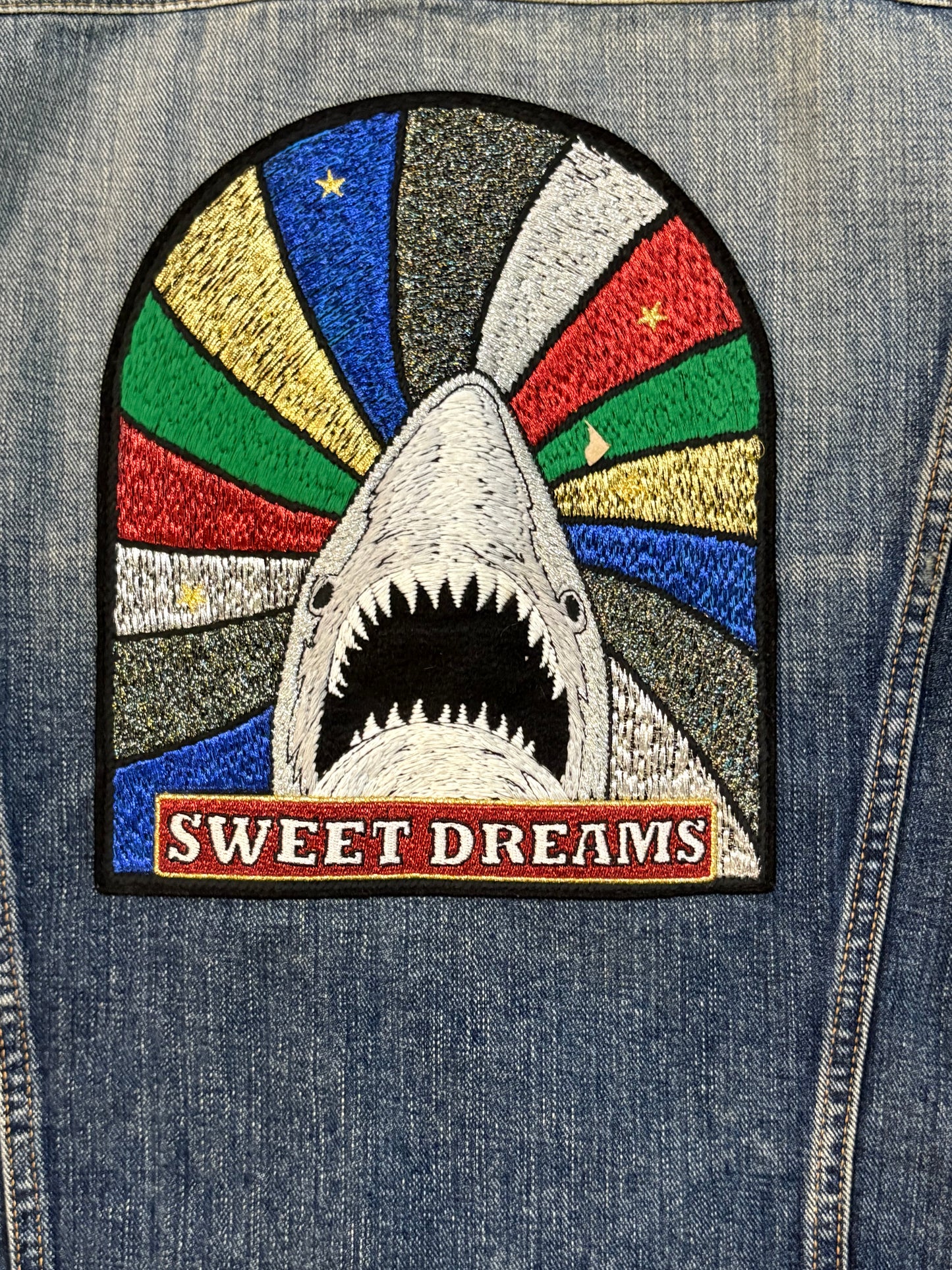 Saint Laurent Paris SS17 Sweet Dreams Denim Jacket