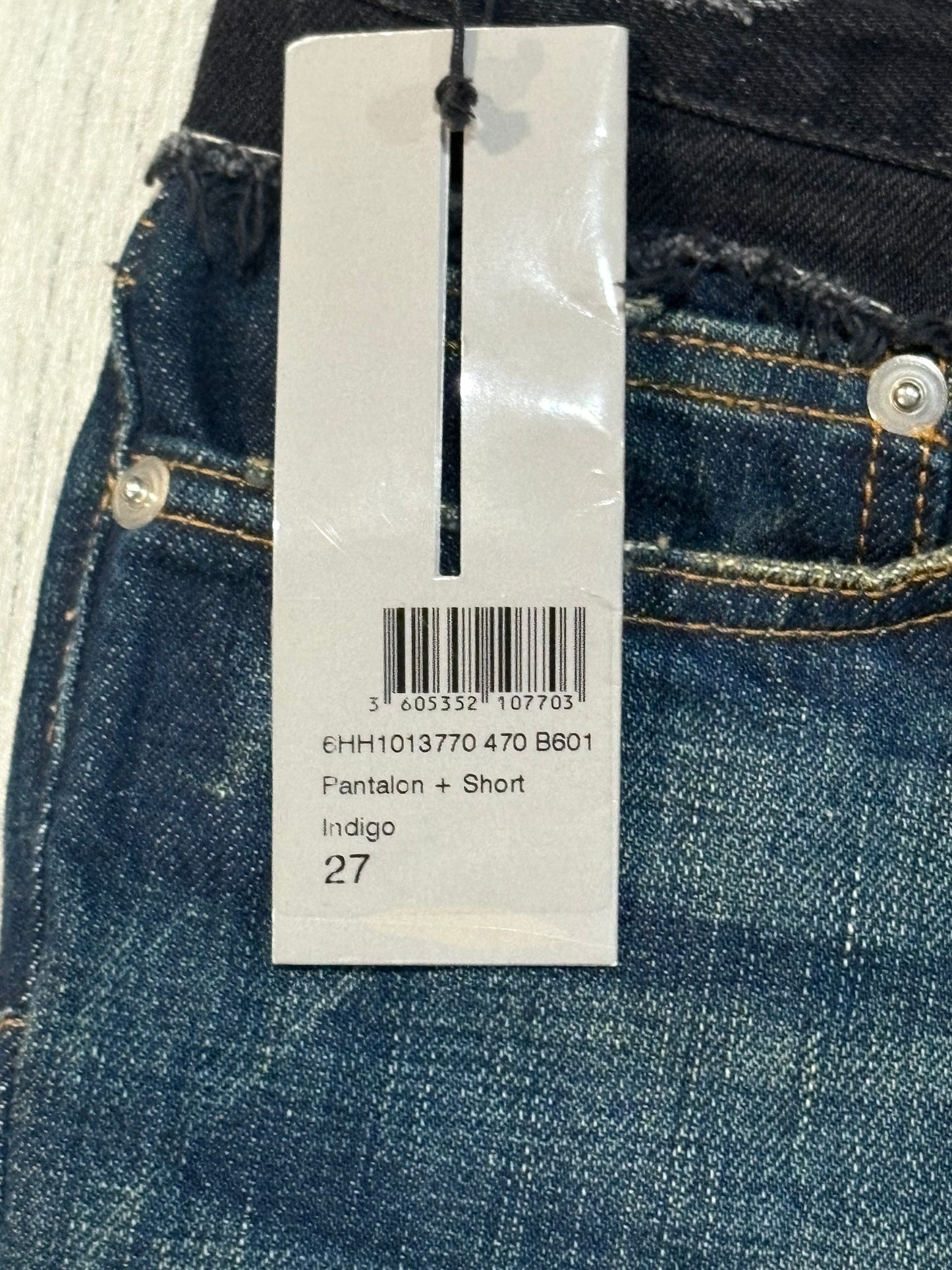 Dior Homme AW06 Blue Cummerbunds