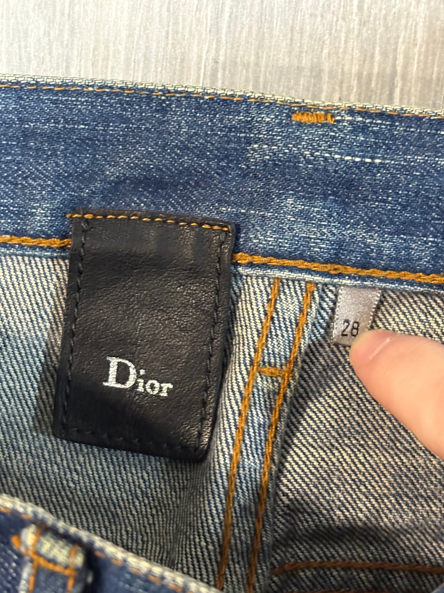 Dior Homme SS06 Clawmark denim