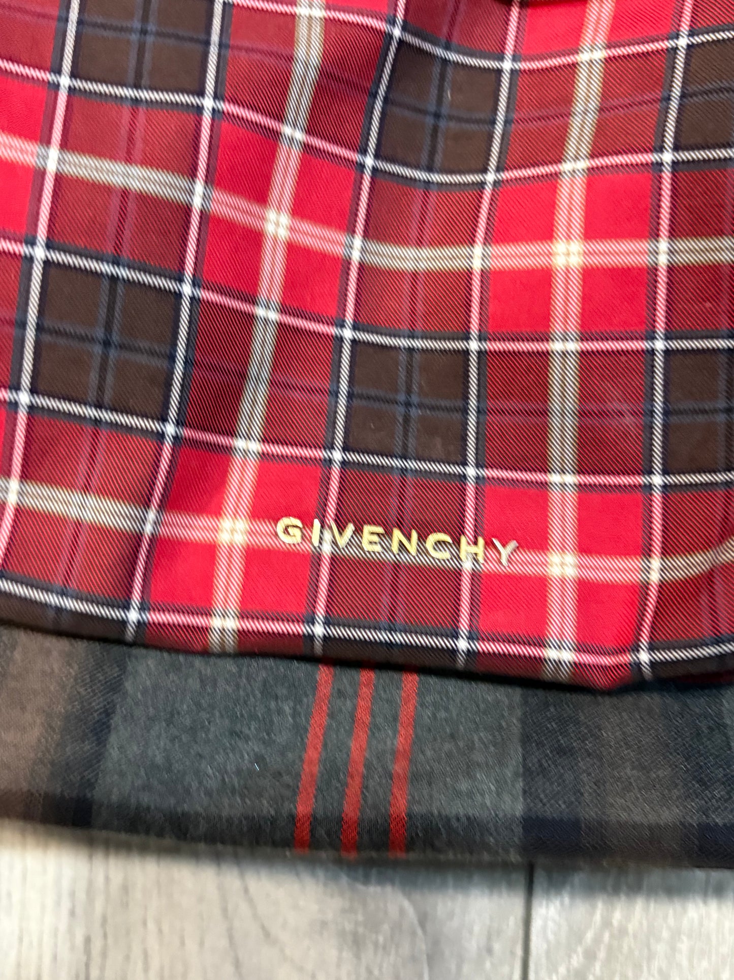 Givenchy FW13 Plaid Backpack