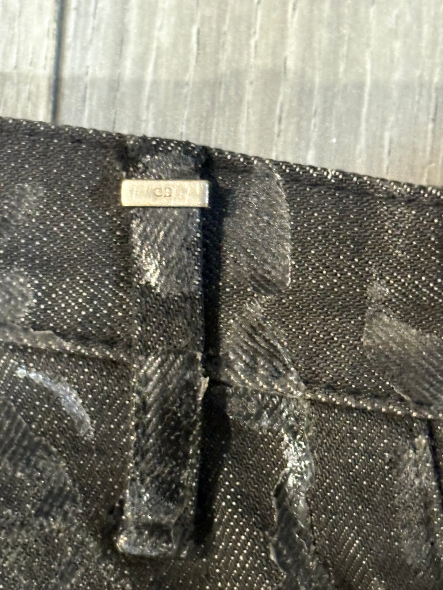 Dior Homme AW04 VOTC Black Luster Denim
