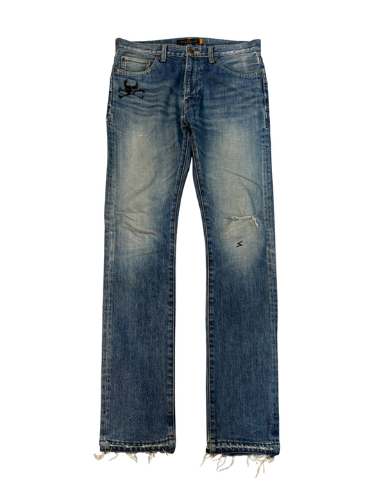 Undercover AW05 Arts and Craft Skull Denim