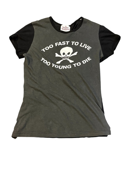 Vivienne Westwood 1994 Too Fast to Live Too Young to Die Shirt