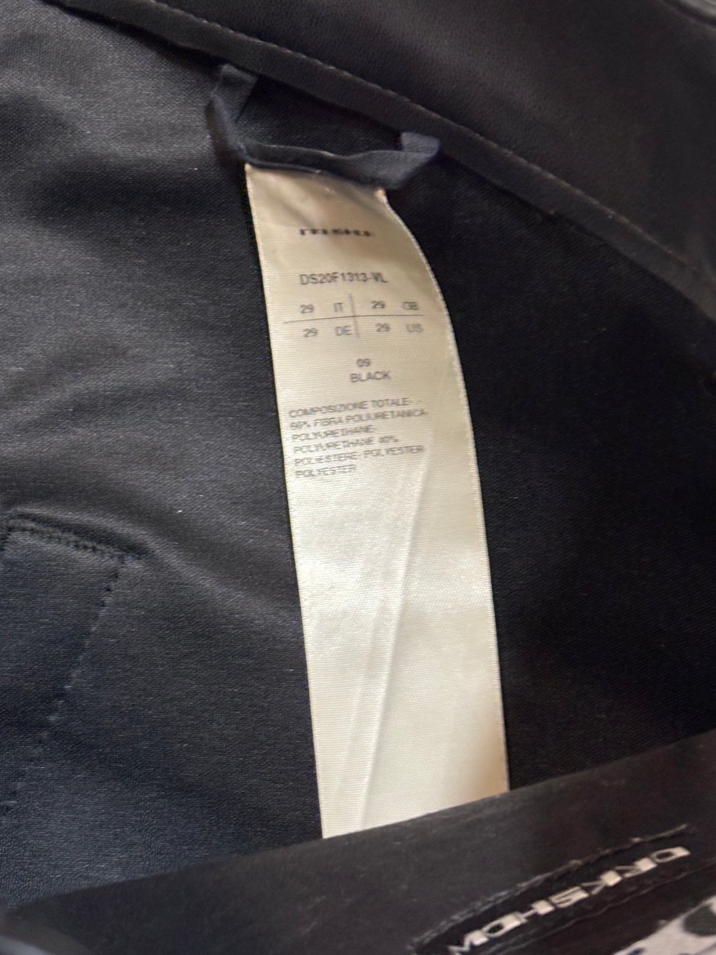 Rick Owens FW20 Faux Leather Bootcut pants