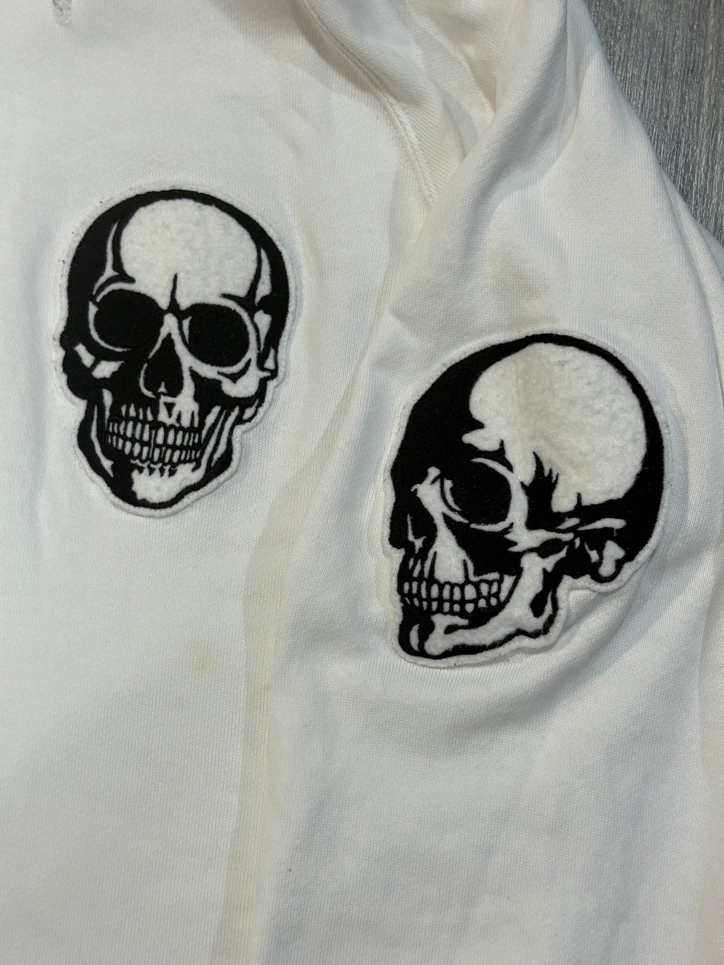 Number (N)ine SS04 White Double Skull Pullover