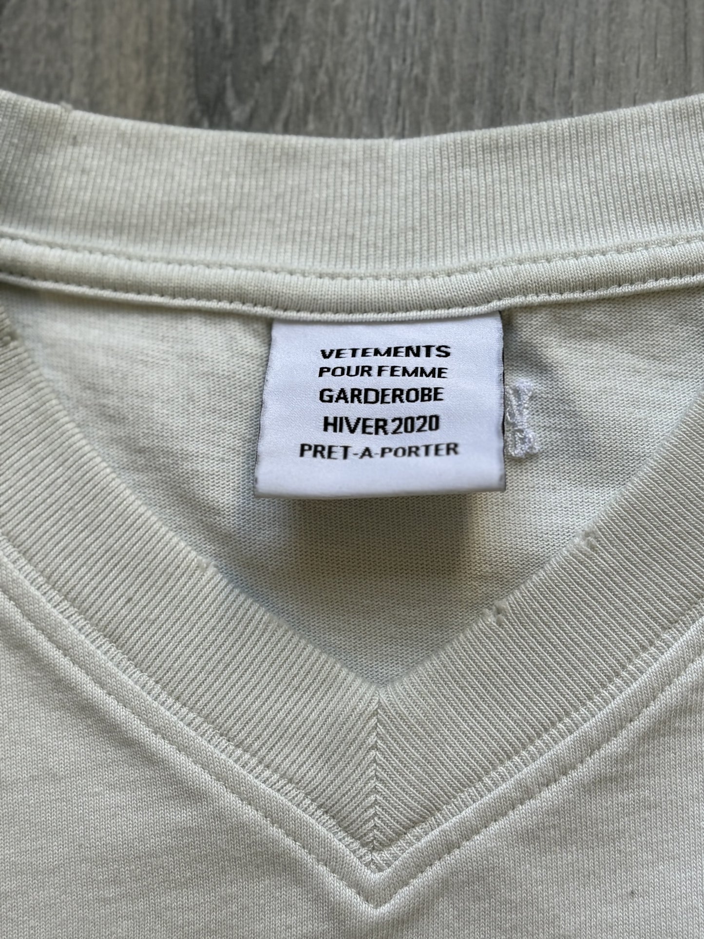 Vetements AW20 Silk Road Shirt