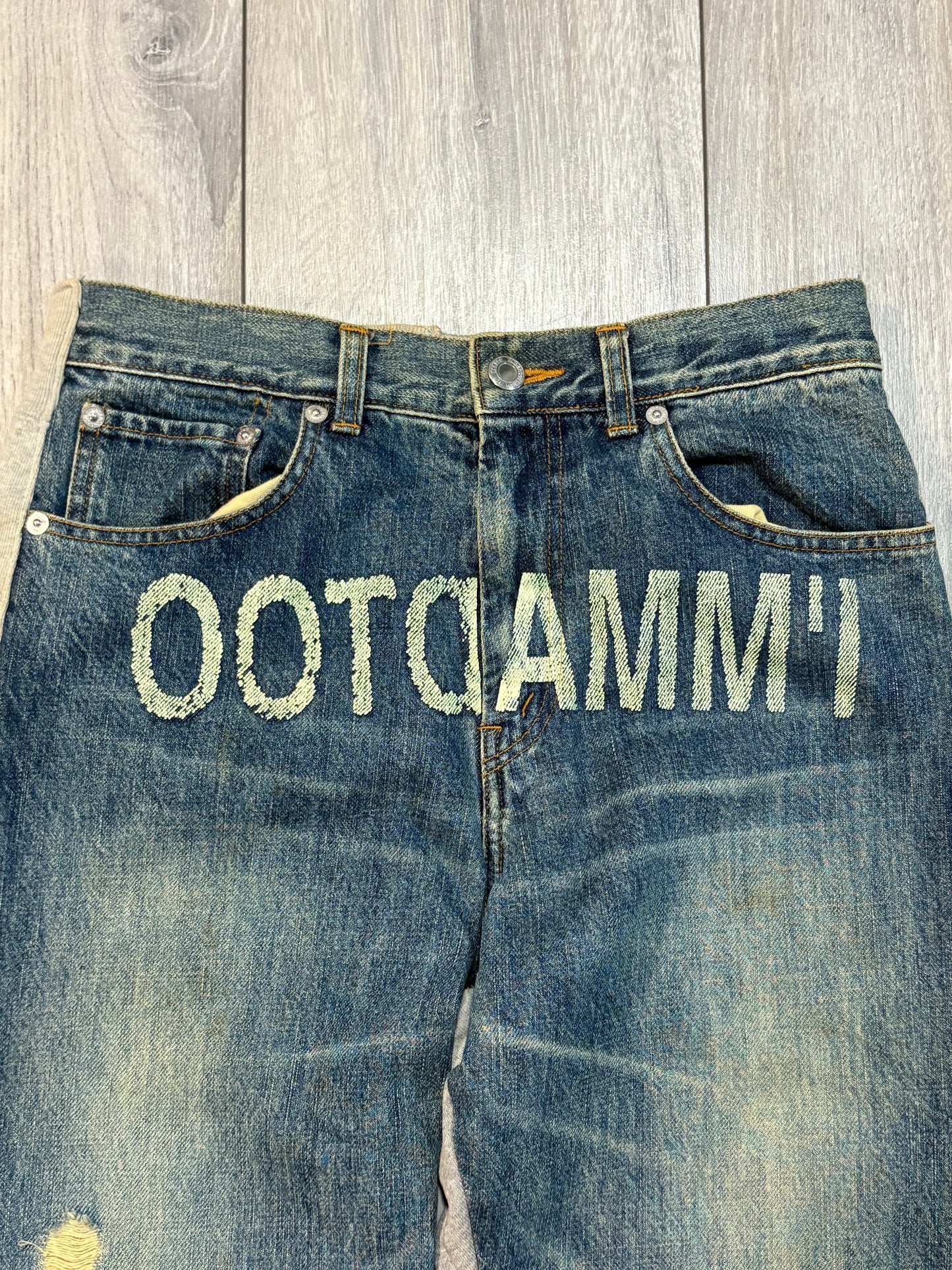 Undercover AW02 IMMADTOO Hybrid Denim